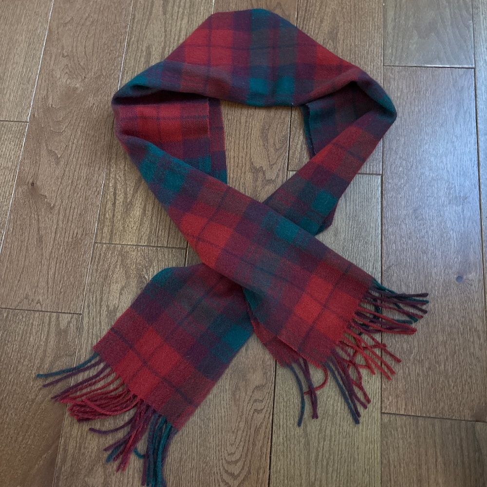 58” Clads Scotland Plaid Soft Lambswool Fringed Scarf FS4